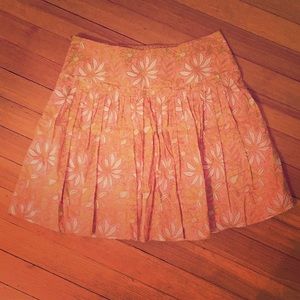 Banana Republic Floral Pattern Skirt